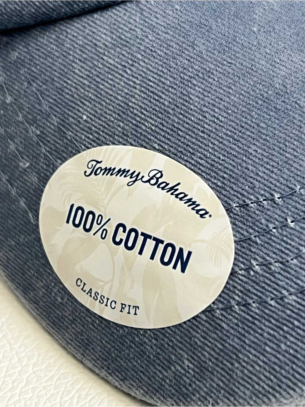 Tommy Bahama #1 PAPA Navy Blue Cotton Baseball Cap OSFA